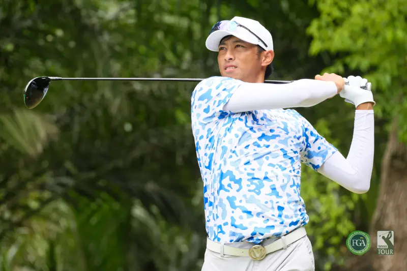 高球／王偉軒逆轉摘冠！短桿鐵桿火力全開　勝利喜悅獻父親節禮物