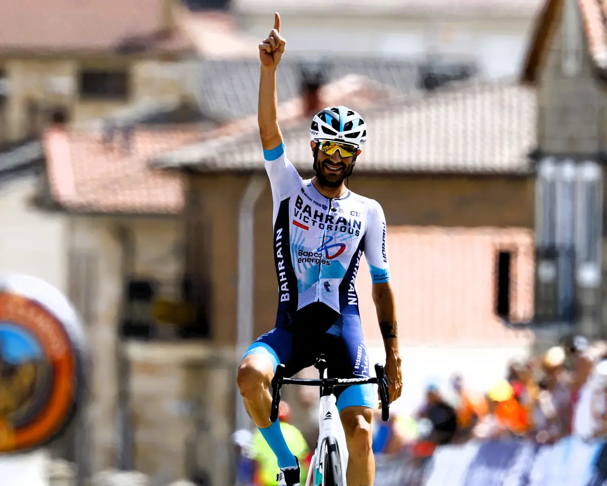 ▲職業賽場拼戰17個年頭，37歲的卡魯索仍有奪單站的實力。(圖/Sprint Cycling)