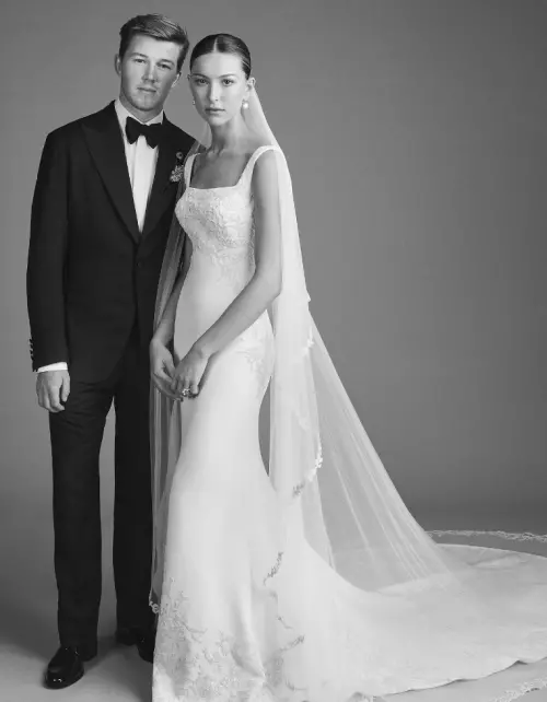 ▲賈伯斯小女兒婚禮砸2億！現場「禁用手機」　唯一絕美婚紗照曝光（圖／伊芙賈伯斯IG@evejobs）