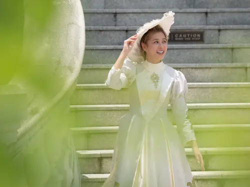 ▲台劇女神李燕豁出去挑戰《花甲少年趣旅行》實境秀 （KOCSKIN克麗詩黛 提供