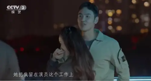 ▲阮經天告白陳喬恩：拯救我的職業生涯（圖／微博＠你好時光）