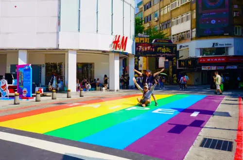 ▲西門町,西門町彩虹地景（圖／台北市觀傳局提供@tpedoit.gov.taipei）