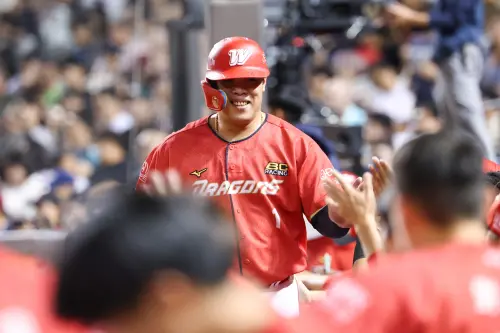 ▲味全龍強打陳子豪，本戰相隔超過3個月又6天再開轟。（圖／味全龍提供）