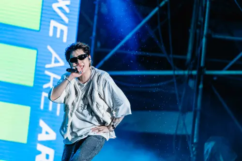 ▲ZICO作品《SPOT!》、《Any Song》旋律一下，台下歌迷嗨到不行。（圖／讀者提供）