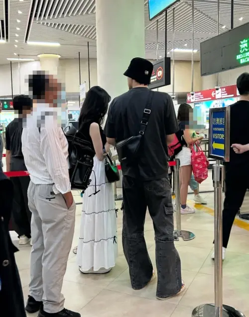 ▲啾啾、陳零九飛澳門。（圖／翻攝自Threads＠love005027）