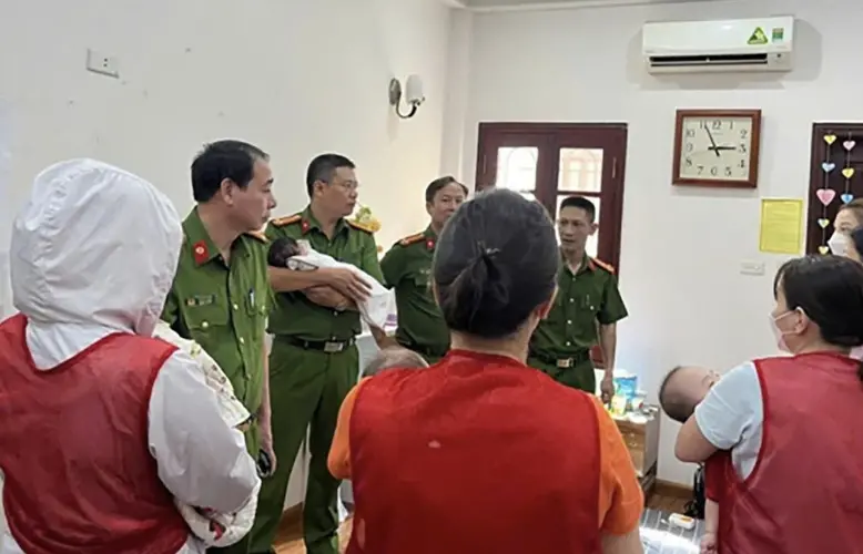 ▲越南警方查獲由中國人主導的非法跨境代孕集團。（圖／翻攝自越南新聞網）