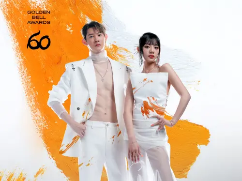 ▲木木（右）去年主持金鐘獎星光大道表現頗受稱讚，今年再度連莊，將與夏和熙一起負責「節目類」頒獎的星光大道訪問。（圖／三立提供）