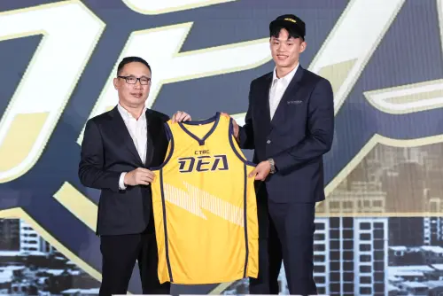 ▲中信特攻榜眼籤選進曾信武。圖／記者朱永強攝，2025.08.11）