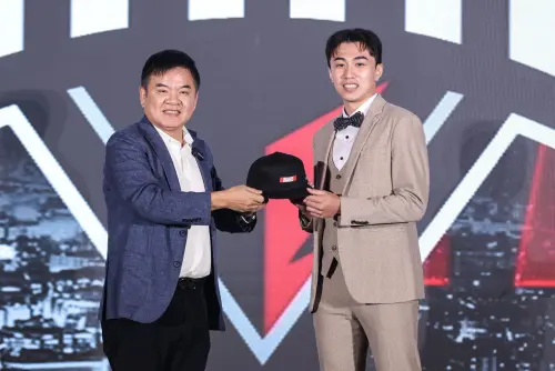 ▲第2輪僅剩台北台新戰神選進來自台師大的魏芃禾。（圖／記者朱永強攝，2025.08.11）