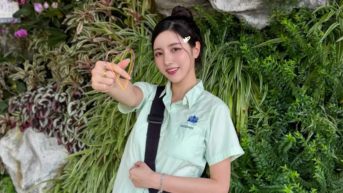 ▲南珉貞（如圖）看這邊！富邦悍將啦啦隊女神南珉貞首次中雲端發票200元，開心在Threads發文求助兌獎方法，事實上外籍人士領獎流程簡單，備妥護照或居留證即可在超商現金領取。（圖／翻攝自南珉貞Threads）