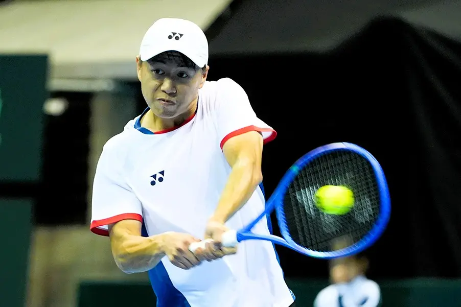 ▲台維斯盃有「網球界世界盃」之稱，每年吸引世界頂尖男子選手披上國家戰袍為國而戰，黃琮豪將在雙打出賽。（圖／海碩整合行銷提供）