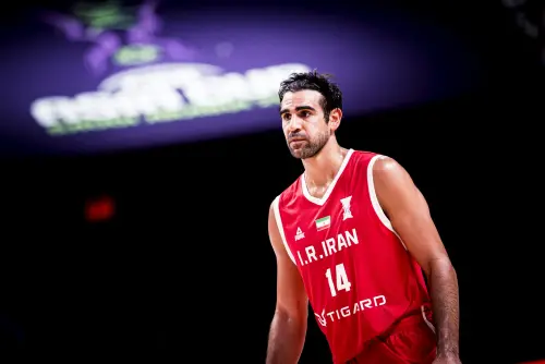 ▲伊朗由35歲老將卡齊米（Arsalan Kazemi）擔任精神領袖，這位好手曾在2013年NBA選秀大會次輪第54順位被華盛頓巫師選中，實力出色。（圖／取自FIBA亞洲盃官網）