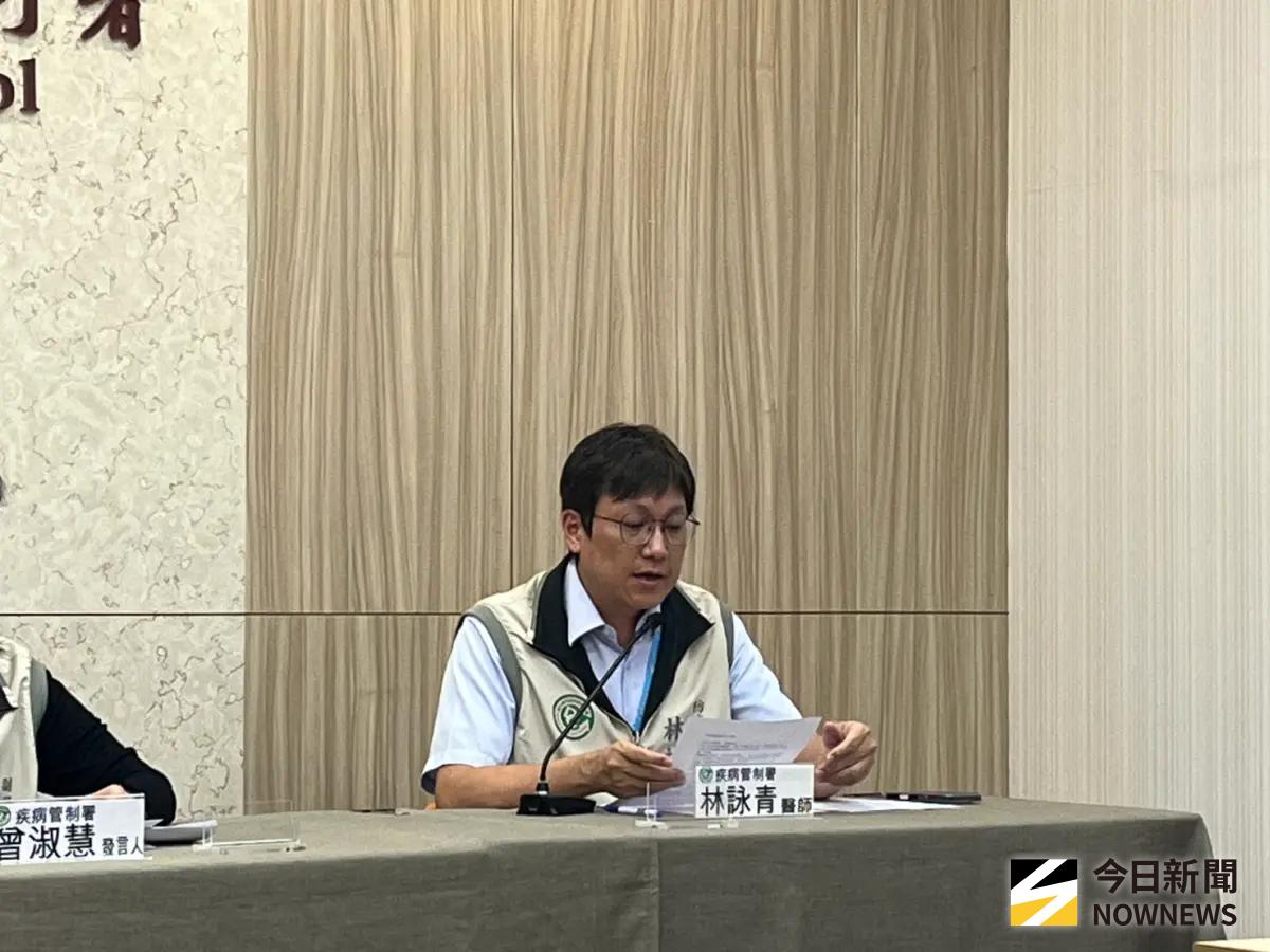 ▲疾管署防疫醫師林詠青指出，個案出現呼吸喘、發燒，住院10天後出現血氧濃度降低，後續不幸病逝，死後確診流行性腦脊髓膜炎。（圖／記者張乃文攝）