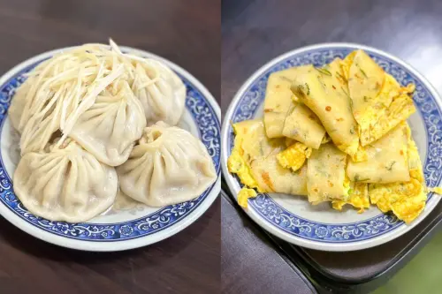 ▲「永和佳香豆漿」蛋餅與小籠湯包都很受歡迎。（圖／翻攝自米其林官網）