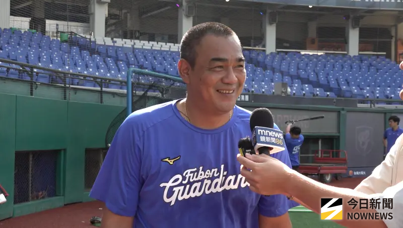 ▲富邦悍將決定註銷洋投富藍戈，總教練陳金鋒表示，經過很久的考慮才做出的決定。（圖／記者陳云茹攝,2025.08.12）