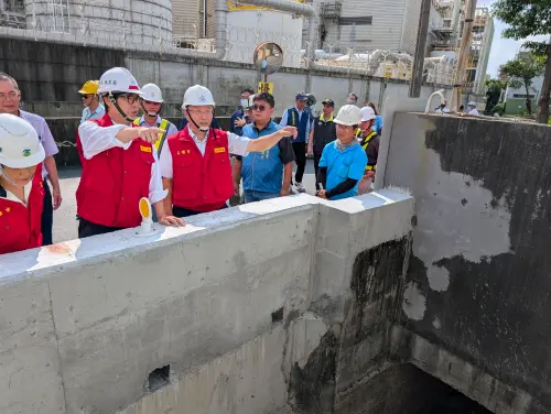 楊柳颱風逼近　陳其邁視察防洪設施全力整備迎戰強降雨

