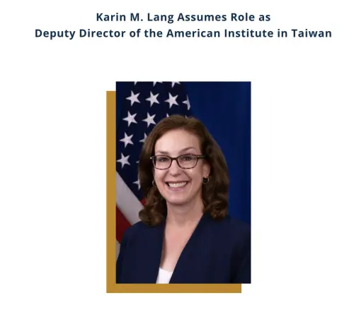 精通中、西文！梁凱雯出任AIT副處長　最期待推動台美這方面合作
