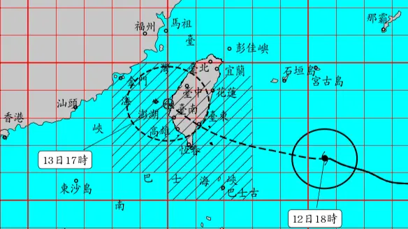 直播／楊柳颱風暴風圈估明晨觸陸！陸警恐擴大　氣象署20:40說明