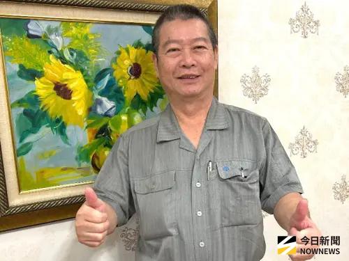 ▲中鋼公司企業工會理事長陳春生籲請政府正視提供如何讓中鋼降低成本，以拯救我國鋼鐵產業經濟。(資料照／記者黃守作攝)