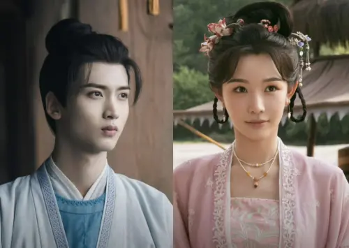 ▲《定風波》陳宥維飾演風清濁、張南飾演霍黛蓉。（圖／翻攝自微博@定風波）