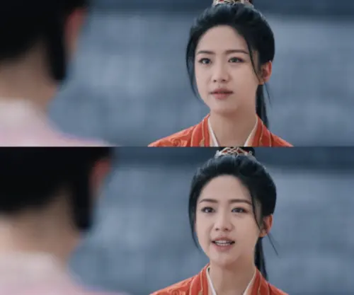 ▲《定風波》向涵之太腫。（圖／翻攝自愛奇藝）