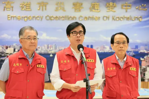 ▲楊柳颱風來襲，高雄市嚴陣以待。（圖／高雄市政府提供）