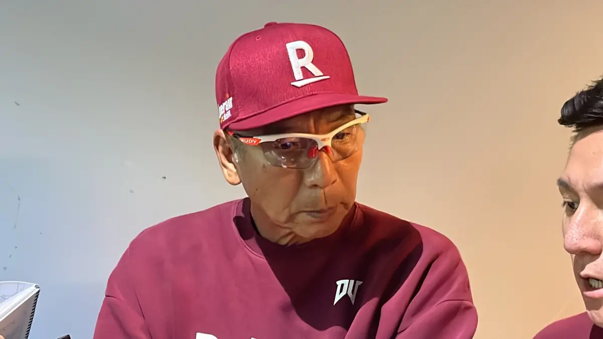 ▲樂天總教練古久保健二賽後談到陳晨威，於一局下半盜壘失敗後和裁判討論是否有妨礙守備的疑慮，盼裁判能做出更精確的判斷。（圖／記者林子翔攝）