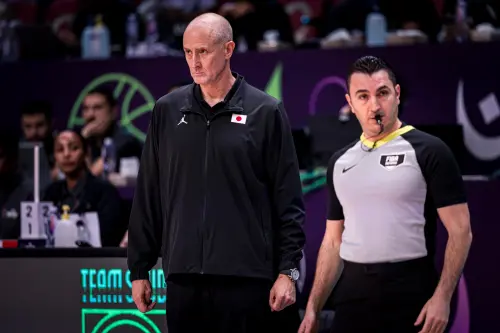 ▲日本輸給黎巴嫩，無緣亞洲盃八強，這場比賽加上去年巴黎奧運小組賽全敗的陰影，讓外界對主帥霍瓦斯執教能力的質疑再度升高。（圖／取自FIBA亞洲盃官網）