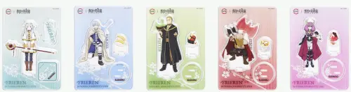 ▲壽司郎《葬送的芙莉蓮》盲袋壓克力立牌第一彈，共有5款。（圖／台灣壽司郎提供）