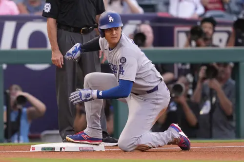 大谷翔平遭強襲球擊中膝蓋！硬撐完4局　球評驚呼：他想證明自己
