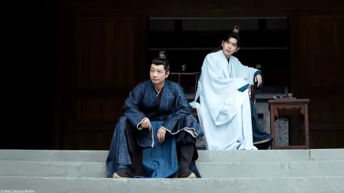 ▲田雨（左）《慶餘年》飾演張若昀的得力助手「王啟年」（中天娛樂台提供）