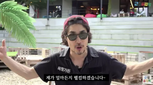 ▲咖啡廳在李在勳用心經營下，到訪人數超過38萬人。（圖／근황올림픽 YouTube）