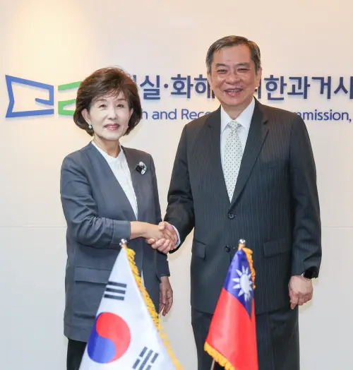 ▲韓國真相和解委員會委員長朴宣映砲轟台灣外交失禮後，駐韓代表丘高偉今日親自登門致意道歉。（圖／翻攝自朴宣映臉書）