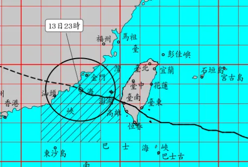 楊柳颱風變輕颱！氣象署：週四清晨解除海陸警　台灣本島風雨趨緩
