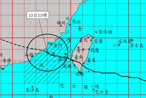 楊柳颱風變輕颱！氣象署：週四清晨解除海陸警　台灣本島風雨趨緩
