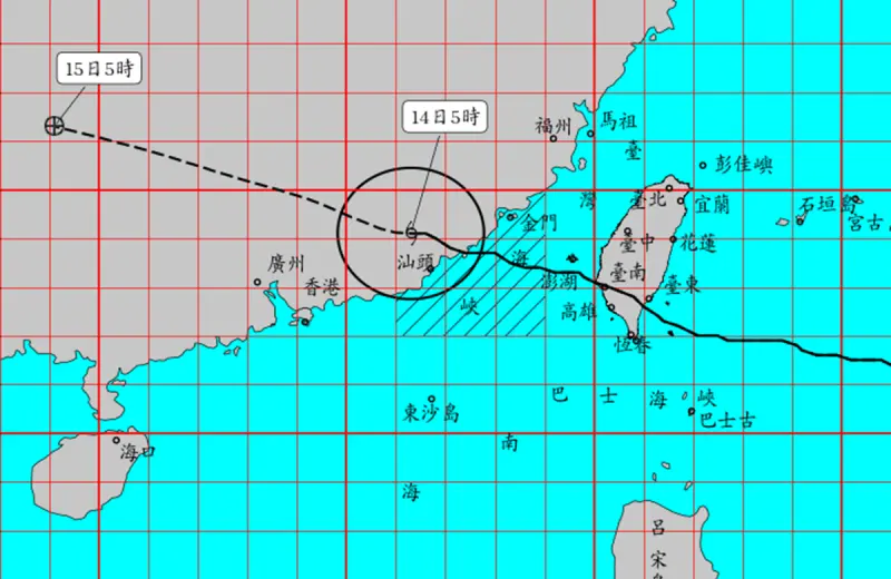 楊柳颱風陸警解除！氣象署：海警估8：30解除　東部、南部仍豪雨
