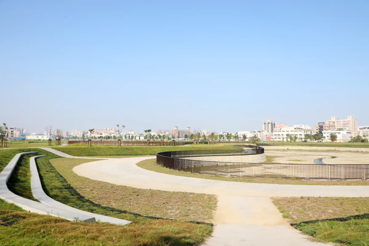 ▲台南永康區西灣里滯洪池在黃偉哲任內完工。（圖／NOWnews資料照）