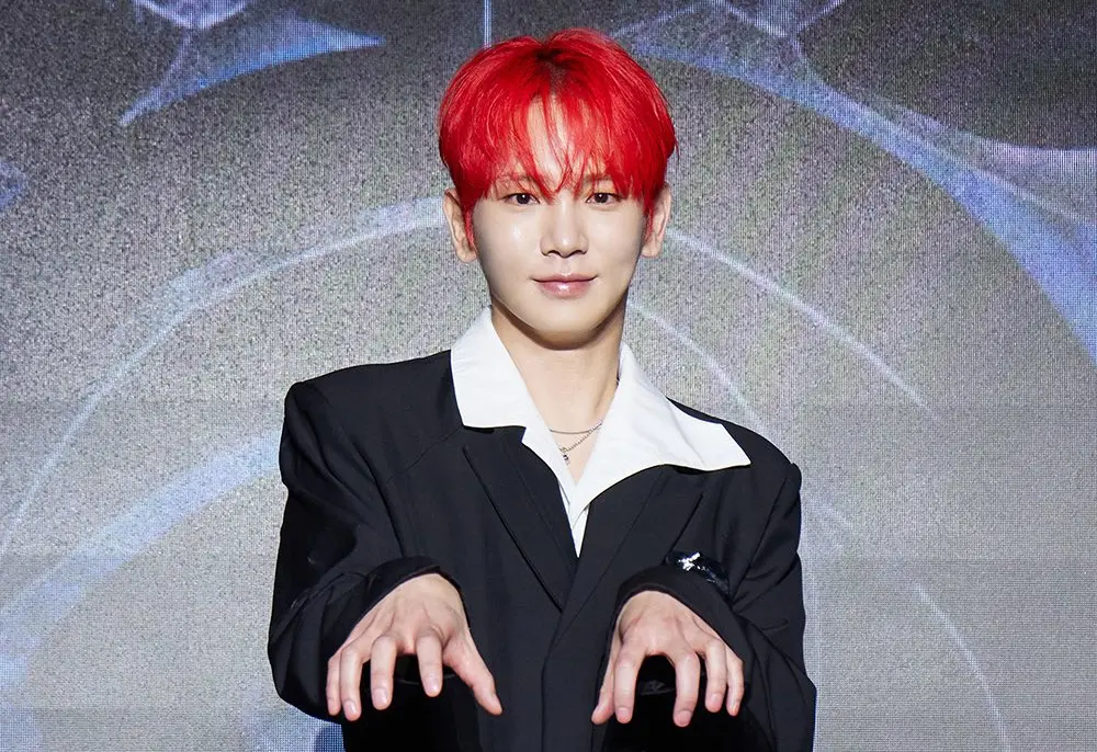 ▲SHINee成員KEY發行《HUNTER》回歸樂壇，並宣布10月4日來台在台北流行音樂中心開以唱會《2025 KEYLAND Uncanny Valley》。（圖／샤이니(SHINee) Facebook）