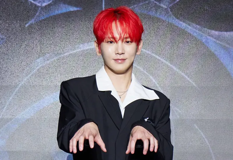 ▲SHINee成員KEY發行《HUNTER》回歸樂壇，並宣布10月4日來台在台北流行音樂中心開以唱會《2025 KEYLAND Uncanny Valley》。（圖／샤이니(SHINee) Facebook）