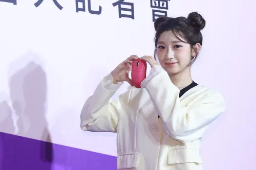 ▲李珠珢透露有跟Fubon Angels隊友李雅英、南珉貞學講台語，可愛地說出「乾嘛捏？」（圖／記者葉政勳攝，2025.08.14）