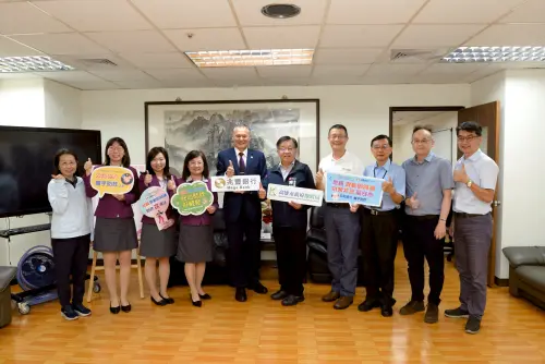 ▲豐銀行各分行將配合高雄市地政局推動「地籍異動即時通」及識詐宣導工作。（圖／高市府地政局提供）