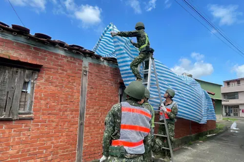 楊柳過境　第四作戰區兵力助南部災後復原
