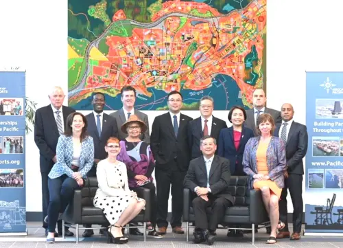 港口外交成果豐碩！台灣港務公司參加太平洋港口協會年會
