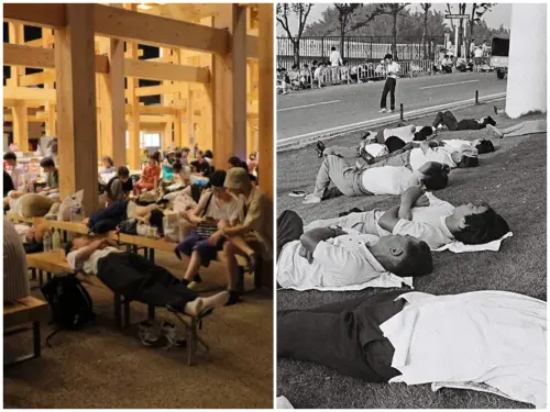 歷史總是驚人相似！大阪世博「萬人滯留」55年前就有　對比畫面曝
