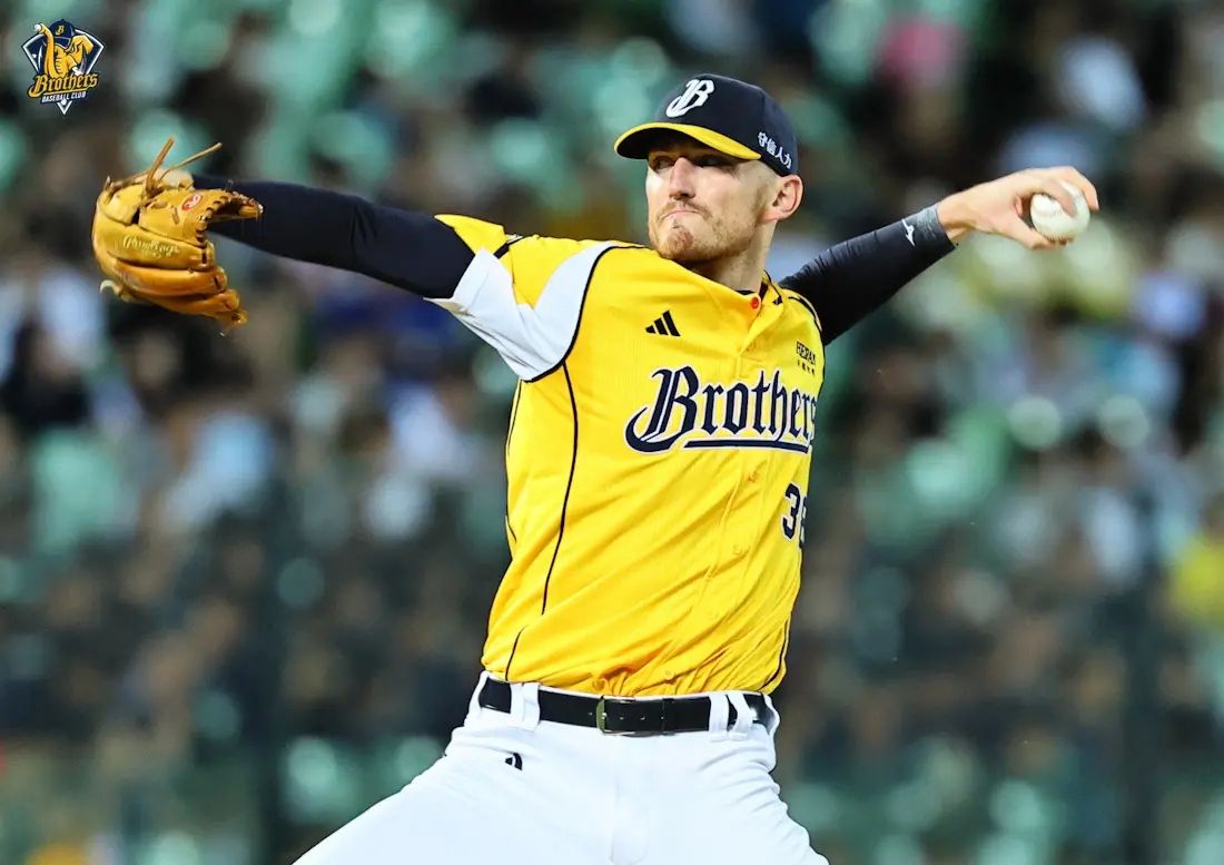 中職／李博登超進化7局無失分！曾頌恩關鍵安打 兄弟2：0勝味全
