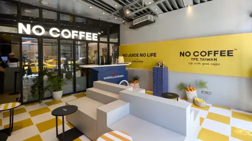 ▲SanPellegrino聖沛黎洛在NO COFFEE台北中山店，展開台北夏日潮流派對。（圖／SanPellegrino聖沛黎洛提供）