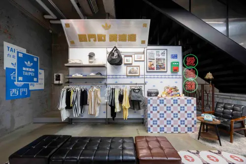 ▲adidas Originals西門經典店充滿台灣感性。（圖／愛迪達提供）