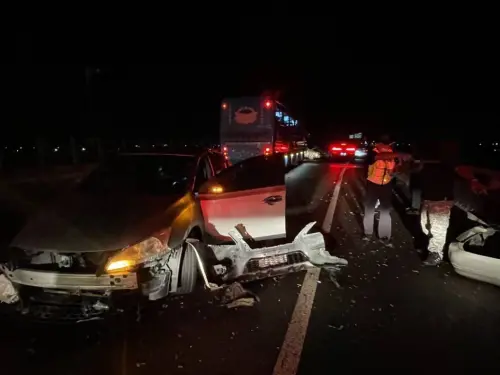 人呢？嘉義台82線三車連環撞　女駕駛橫停車道釀禍人跑了
