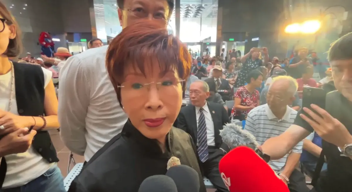 盧秀燕不角逐黨主席？洪秀柱喊「別考慮那麼多」：朱立倫蠻可憐的