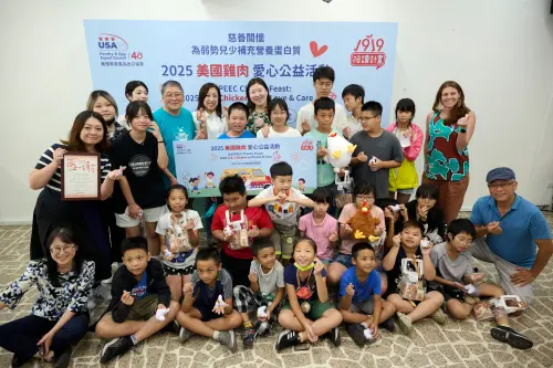 特企／ 美國雞肉公益胖卡再啟程　守護弱勢學童黃金攝取期
